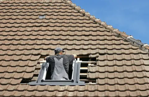 Pose de velux - Clérey